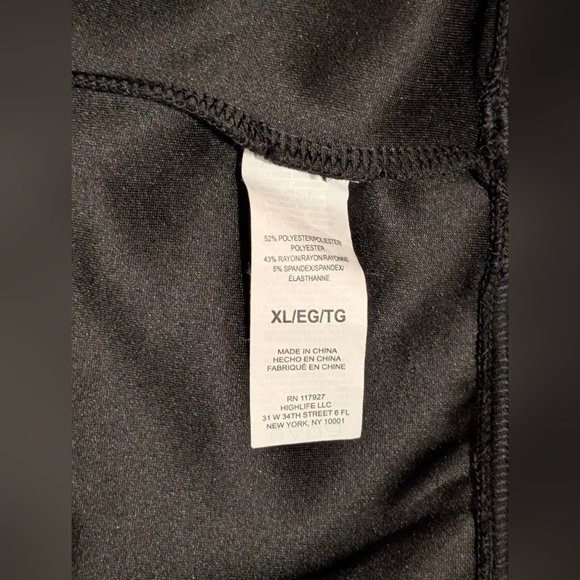 🧘‍♀️ GAIAM Hudson Scuba Popover 1/2 Zip Sweatshirt - Black - XL Women's 🧘‍♀️ - Picture 12 of 13